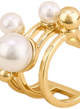 ins高级感气质女潮小众珍珠戒指