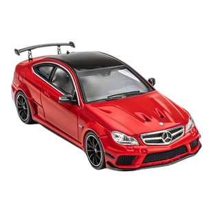 收藏奔驰C63 BS大尾翼 改装版 Classic Garage 1:64 合金汽车模型
