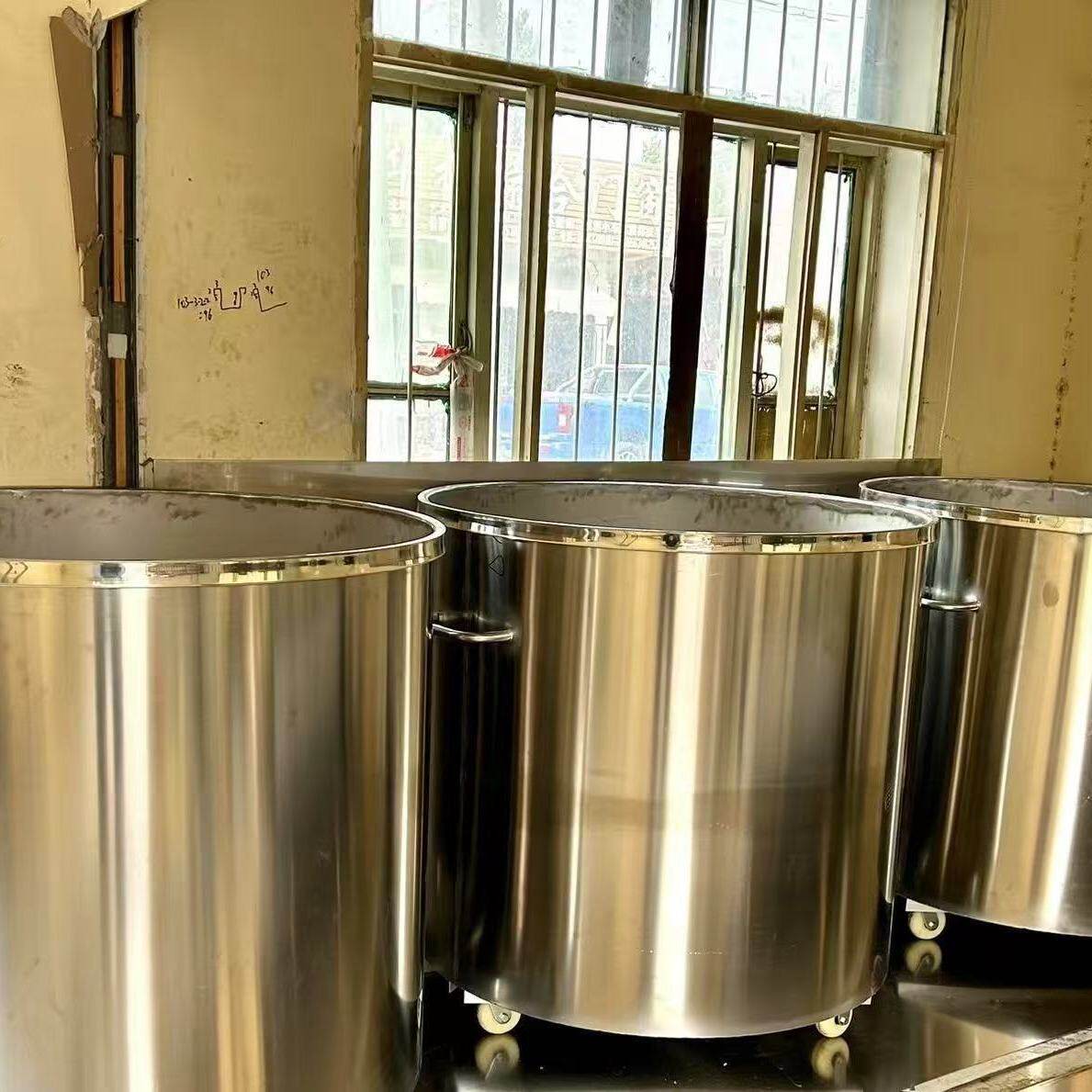 304 不锈钢拉缸 酱料酱油饮料糖水酒豆浆食品级储料周转缸