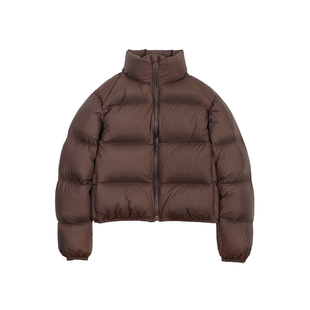 短款羽绒服女冬季2025新款面包服小个子bm风肯豆风美式羽绒服外套