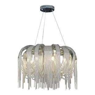 设计师个性大气客厅艺术吊灯后现代创意餐厅轻奢酒店复式流苏灯