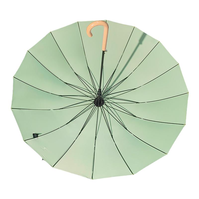太麻里日系ins風(fēng)自動(dòng)長(zhǎng)柄16骨雨傘學(xué)生加大加厚加固大號(hào)雙人復(fù)古