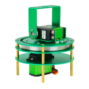 亚博智能二维电动云台机械臂机器人底座支架舵机TI杯电子设计竞赛