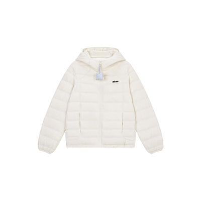 【Achock官方店】90白鸭绒冬季连帽羽绒服男女休闲保暖拉链排骨服