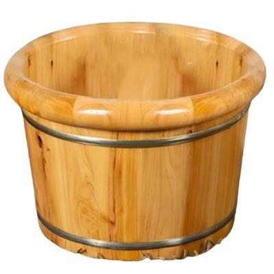 泡脚按摩桶家用木质洗脚桶过小腿实木足浴洗脚泡脚盆保温养生木桶