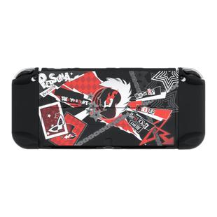 任天堂switcholed保护壳硬壳女神异闻录p5收纳包分离式手柄保护套