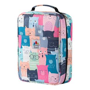 新款水彩笔丙烯马克笔收纳袋收纳盒收纳包48孔60孔72孔80孔84孔