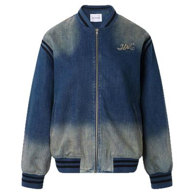 JAC FLEURANT2025秋季新款时尚套装女棒球服松紧腰短裙牛仔两件套