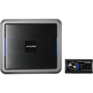 阿尔派PXE-0850X蓝牙大功率12路dsp音频处理器汽车音响改装功放机