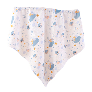 婴儿包单纯棉初生宝宝纱巾盖毯新生儿包被春秋纱布包巾薄款软浴巾