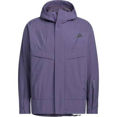 Adidas/阿迪达斯正品2025秋季款男士日常连帽耐穿印花外套KB7626