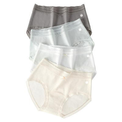 有内女士内裤A类棉裆抗菌加长裆