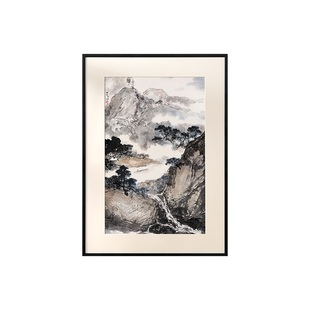 铝合金空白卡纸相框定制画框装裱国画书法纸字画尺寸外边框架挂墙