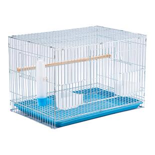 鸟笼虎皮牡丹玄凤鹦鹉专用笼子电镀镀锌繁殖笼群笼别墅大号超大笼