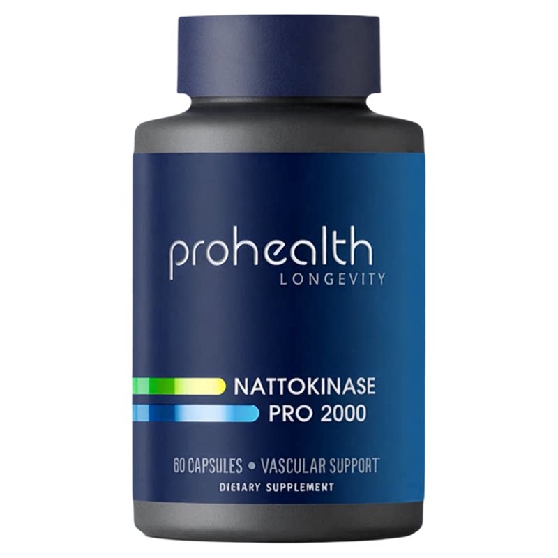 美国Prohealth纳豆激酶Pro 2000 60粒胶囊 Nattokinase Pro 2000