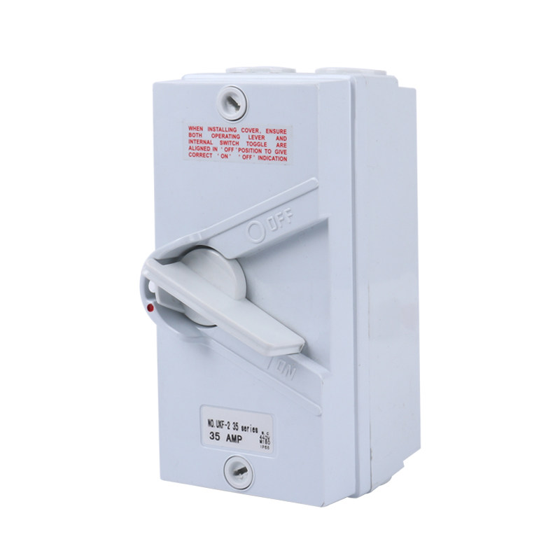 防水三相开关20A35A63密封接线盒