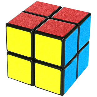 魔方二阶2阶正品小学生比赛专用顺滑版儿童入门益智玩具专业魔方