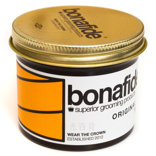 Bona fide original hold加州橘子香油头发油光泽发蜡发泥橙色标