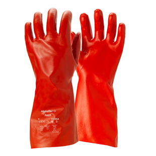 安思尔15-554防化手套防强有机溶剂乙酸乙酯丙酮二氯甲烷庚烷甲苯