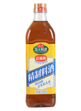 海天精制料酒800ml厨房家用去腥