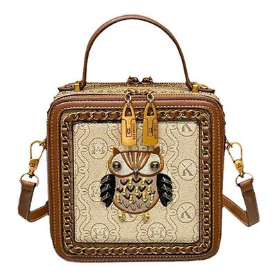 路易米希尔猫头鹰正方形包包