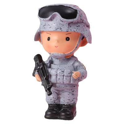 警察特种兵摆件盲盒男孩玩具手办