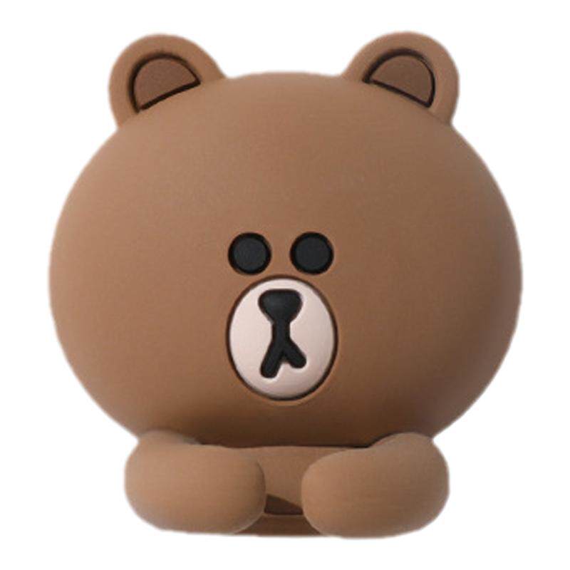 LINE FRIENDS桌面理线器数据线收纳固定器免打孔手机充电线固定夹