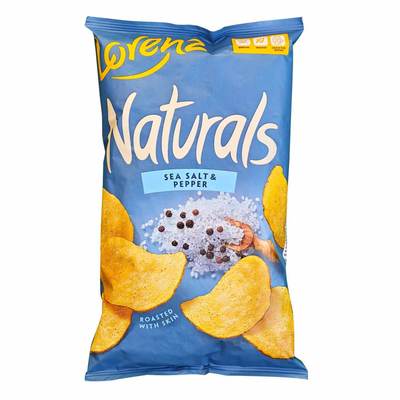 劳仑兹海盐胡椒味薯片香脆土豆片