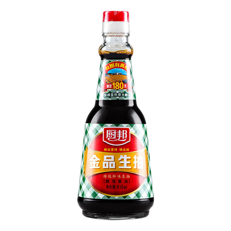 厨邦金品特级鲜味生抽酱油