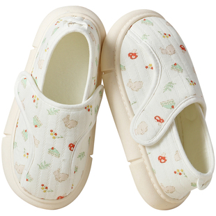 月子鞋冬孕妇包跟软底防滑3月份4夏季产后厚底产妇春秋款棉拖鞋女