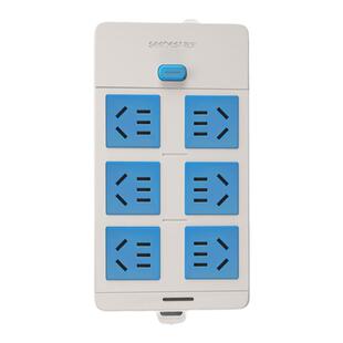 视贝无线插座小插排配电箱插线板弱电箱不带线接线板插头迷你扦座