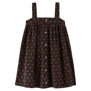 3件5折 Little现货法国emile et ida FW25女宝衬衫上衣吊带连衣裙