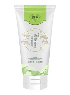 馥珮水感透亮洗颜泥清透型洁面