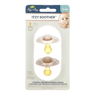 itzy ritzy,Itzy Soother，天然橡胶奶嘴，0-6 个月，椰子吐司味2
