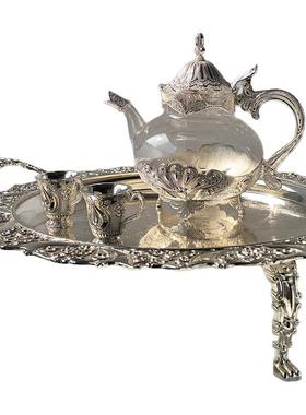 LIVETAIins轻奢风合金玻璃酒壶杯