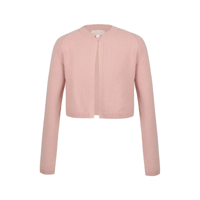 100绵羊毛舒适秋季针织开衫