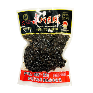 崔婆婆豆豉150g*5袋正宗永川原味干豆豉川菜调料重庆特产