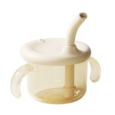 兔贝乐宝宝PPSU敞口学饮水杯