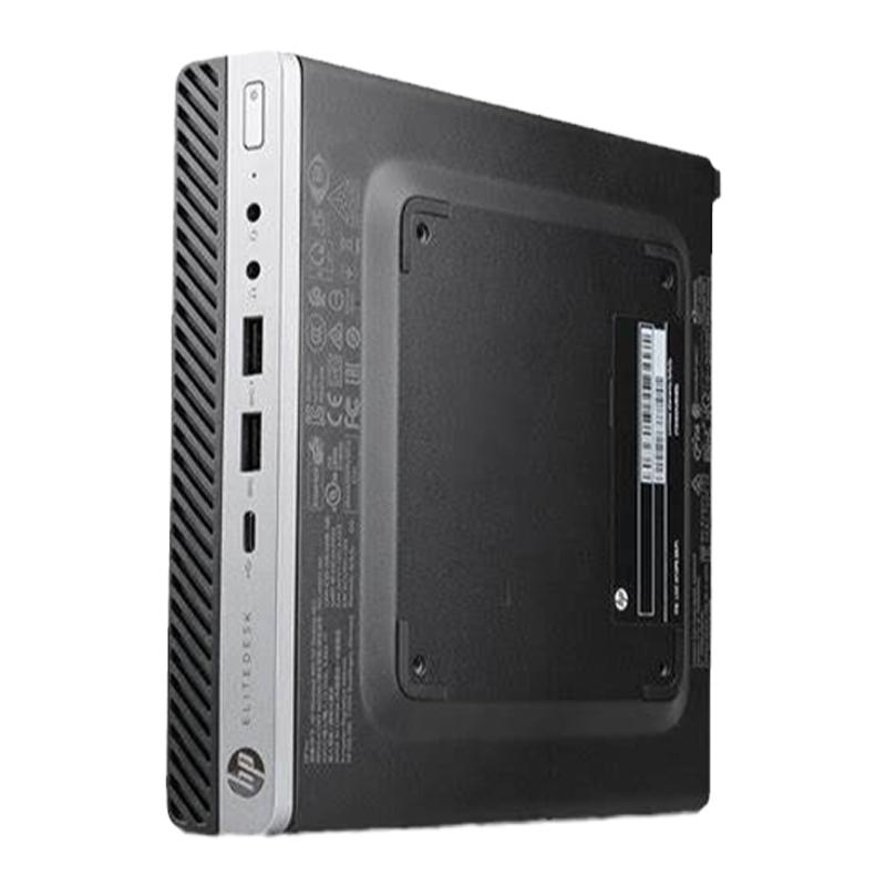 HP/惠普酷睿i5台式电脑迷你小主机商务家用办公mini品牌单整机4K
