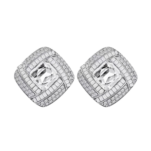 Masion Wester【黄霄云同款】2025年春夏新款感几何满钻耳钉