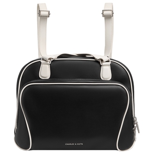 CHARLES&KEITH25冬季新款CK2-60160247简约运动风双肩书包单肩包