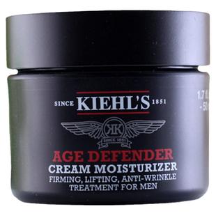 正品kiehls科颜氏男士淡纹紧实面霜50ml 改善皱纹补水保湿正品