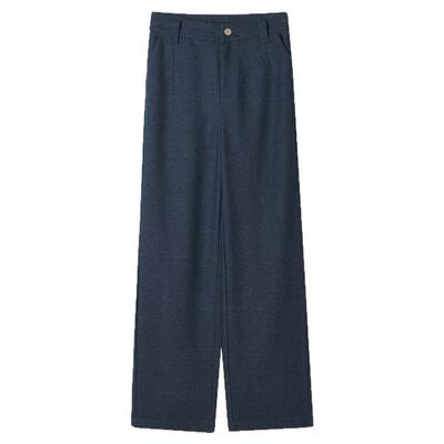 松紧腰长裤显瘦休闲裤