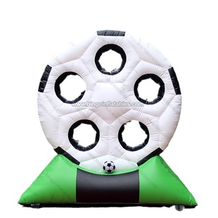 充气足球飞镖盘气模射球射击靶趣味运动射门玩具体育运动道具风机