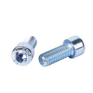 镀锌内六角螺丝8.8级高强度螺栓国标GB70圆柱头杯头螺钉全牙半牙