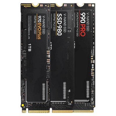SSD970EVOPlus980Pro990Pro 256G 512G 1T容量电脑M2二手固态硬盘