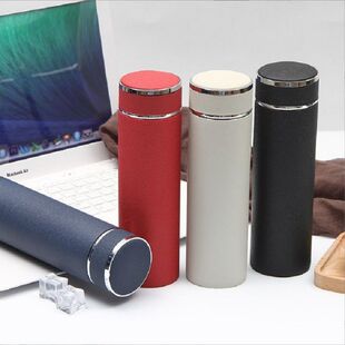 冰花漆保温杯喷塑304不锈钢杯杯子真空印字水杯开业礼品办公商务