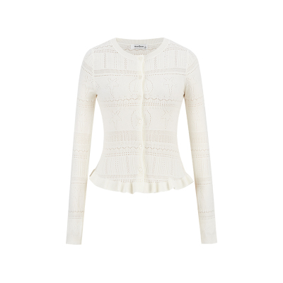 缕空针织开衫外搭防晒外套两件套