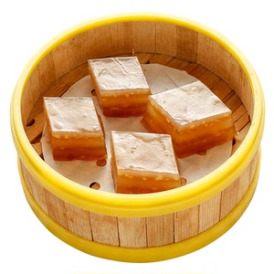 大笑椰汁马蹄糕水晶蒸糕椰香清爽马蹄味发糕糯米糍广式茶楼糕点