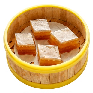 大笑椰汁马蹄糕水晶蒸糕椰香清爽马蹄味发糕糯米糍广式茶楼糕点